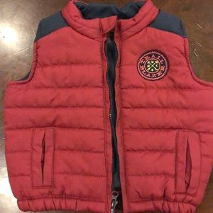 Baby puffer vest